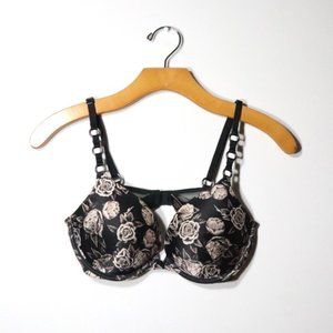 Victoria's Secret Floral Push-Up Bra Women's Size 34C